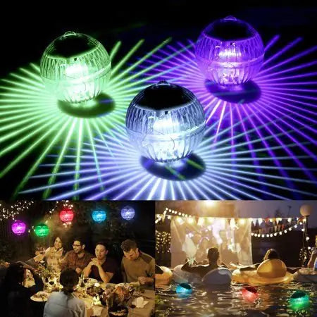 Floating Swimming Pool Disco Light